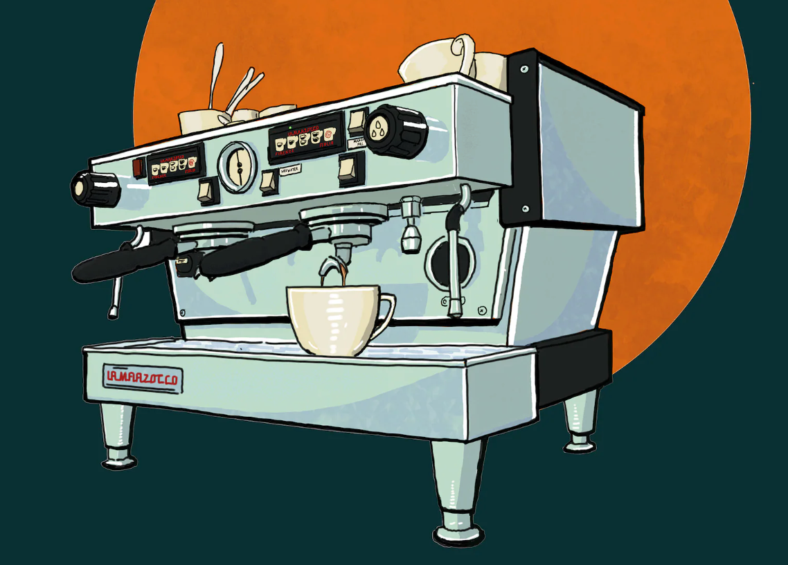 How to Clean a La Marzocco Linea PB (End-of-Day Routine)